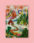 Bunte Bergwelt Puzzle