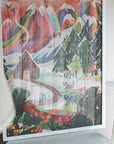 Bunte Bergwelt Poster