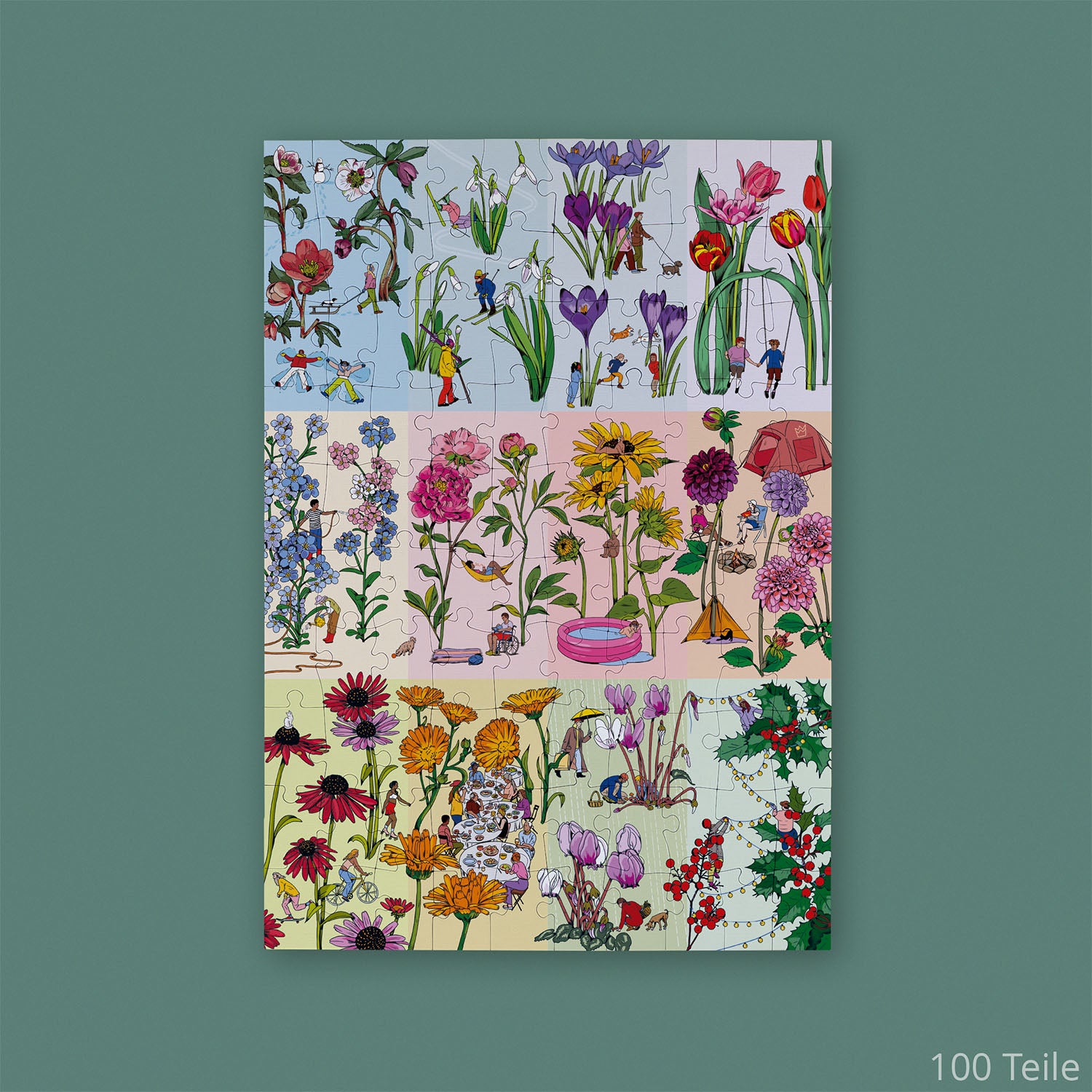 Durch die Blume Puzzle
