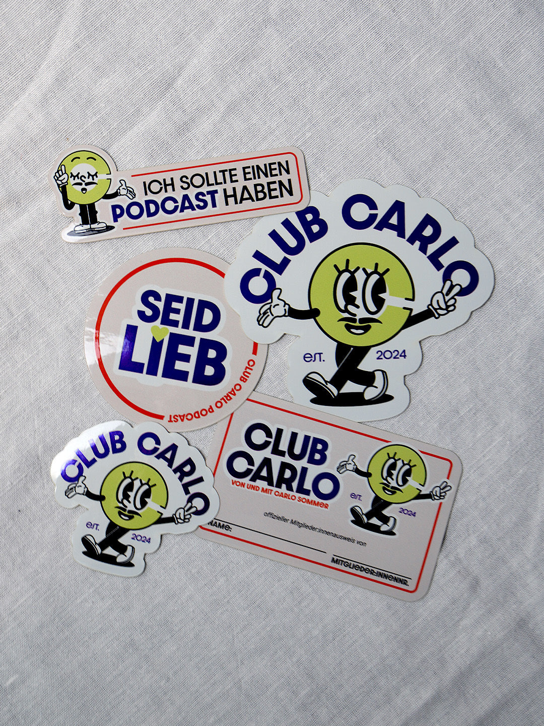 Sticker Pack ClubCarlo