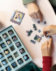 Puzzle Adventskalender Weihnachtshaus