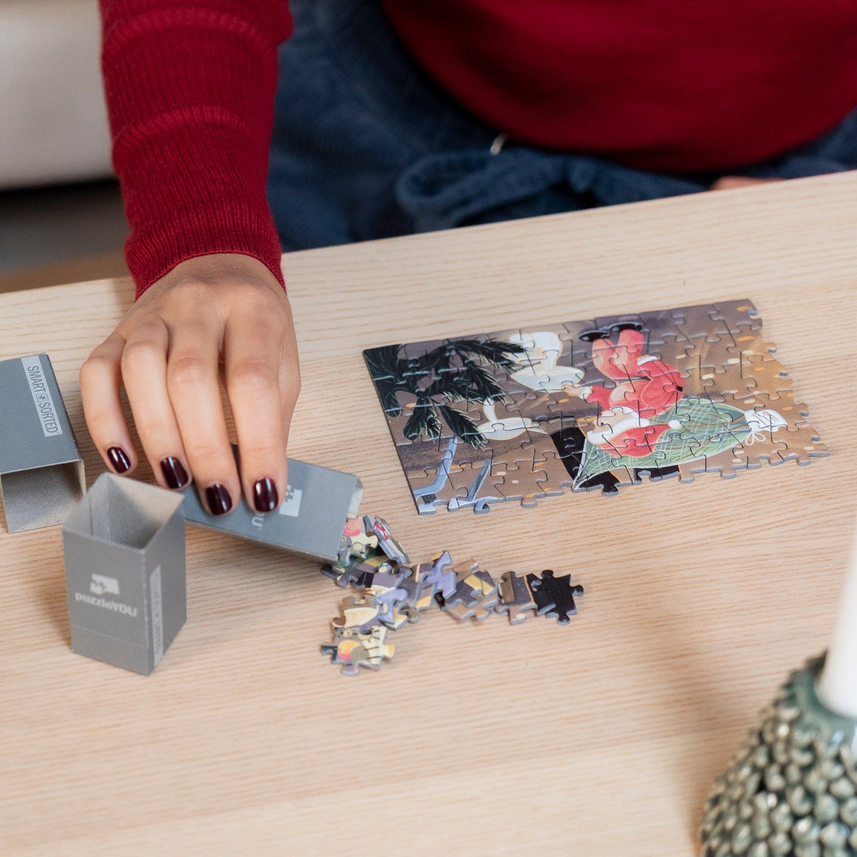 Puzzle Adventskalender Waldweihnacht