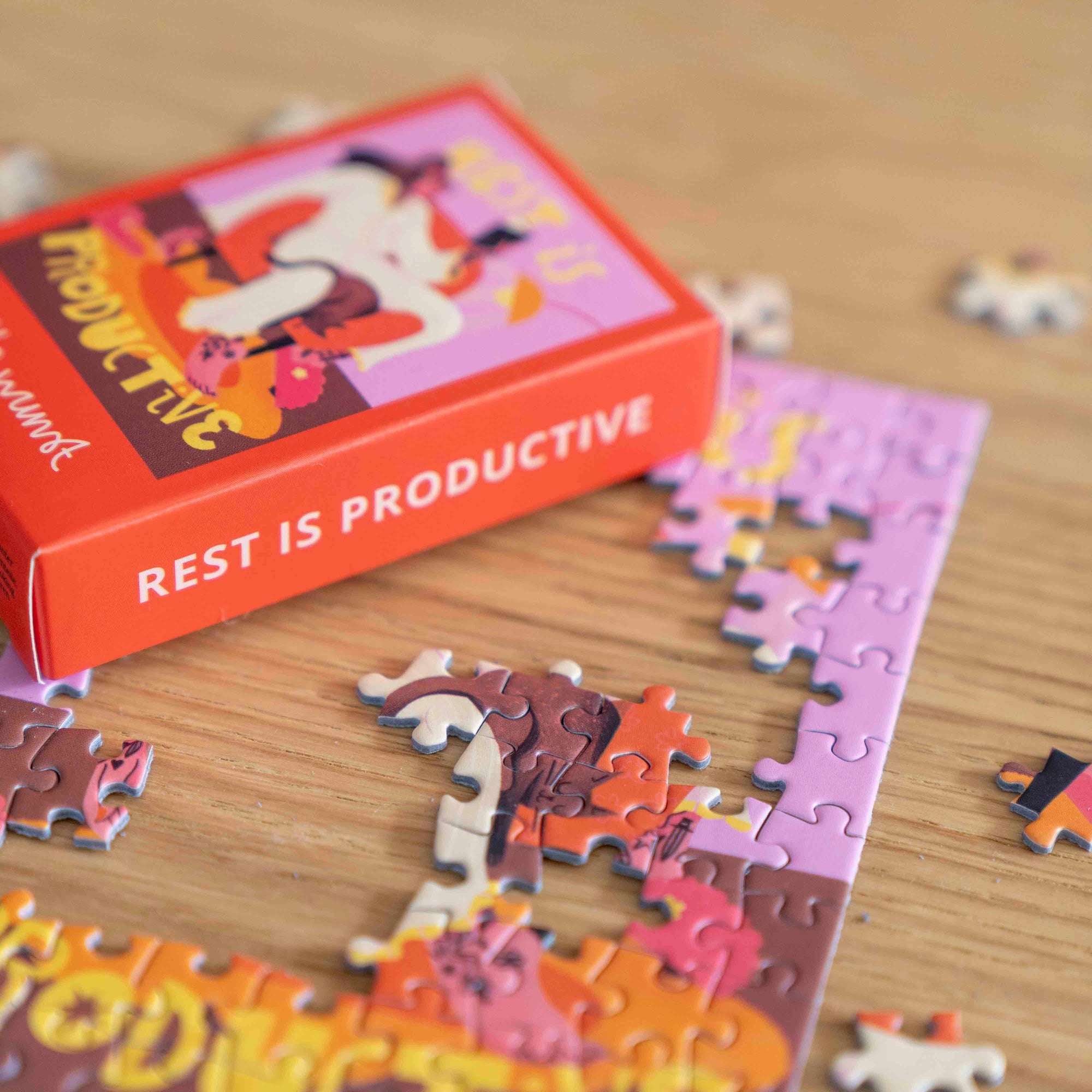 Rest Is Productive Mini Puzzle
