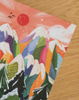 Bunte Bergwelt Poster