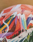 Bunte Bergwelt Poster