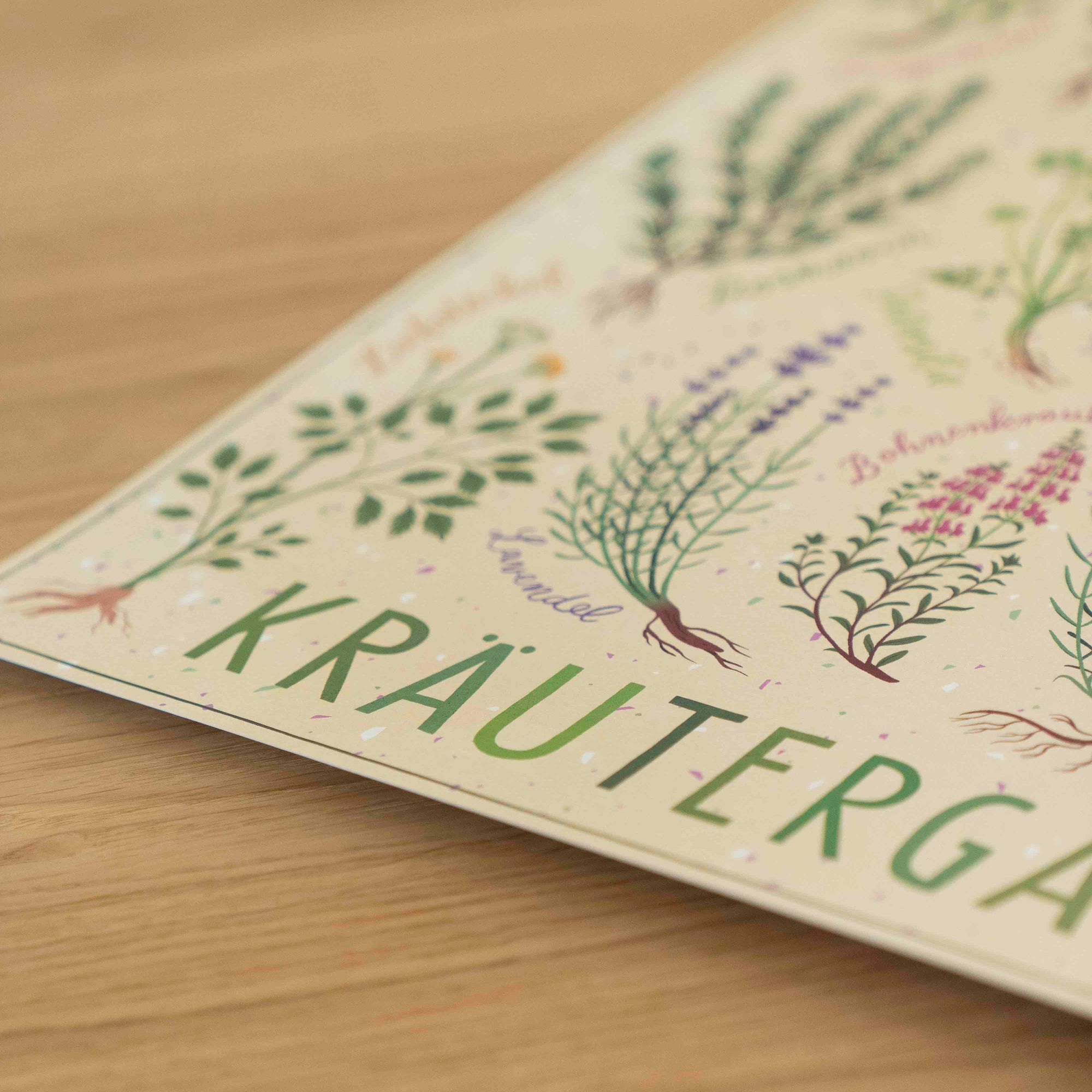 Kräutergarten Poster