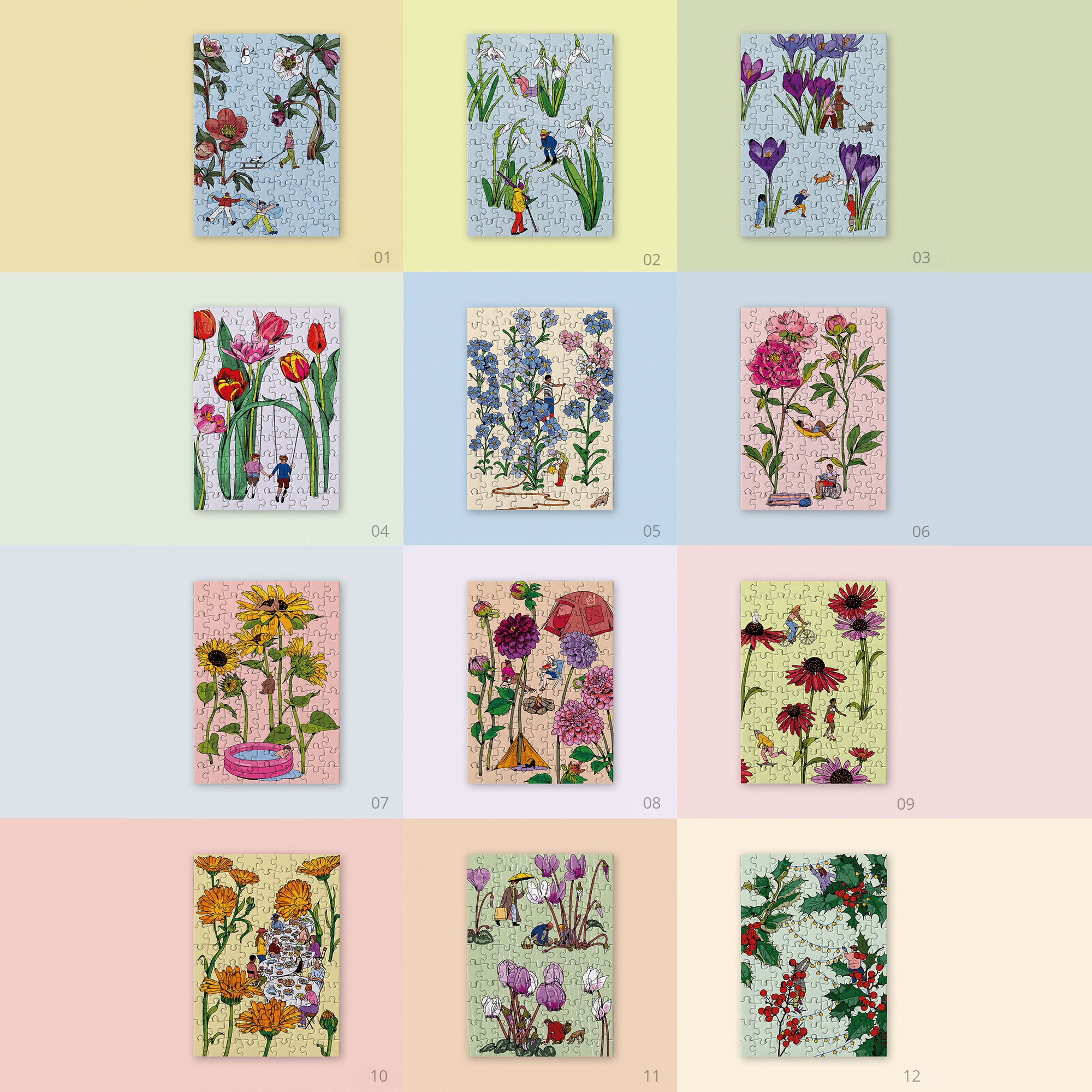 Mini Puzzle Kalender