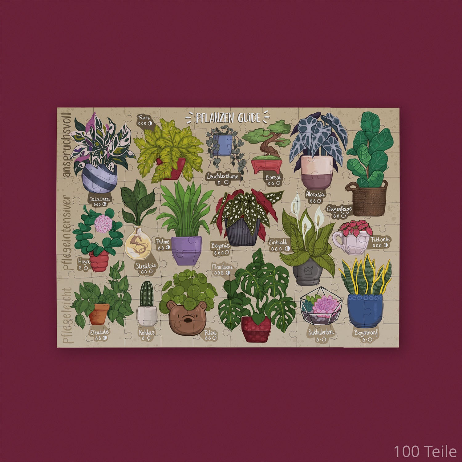Pflanzen Guide Puzzle