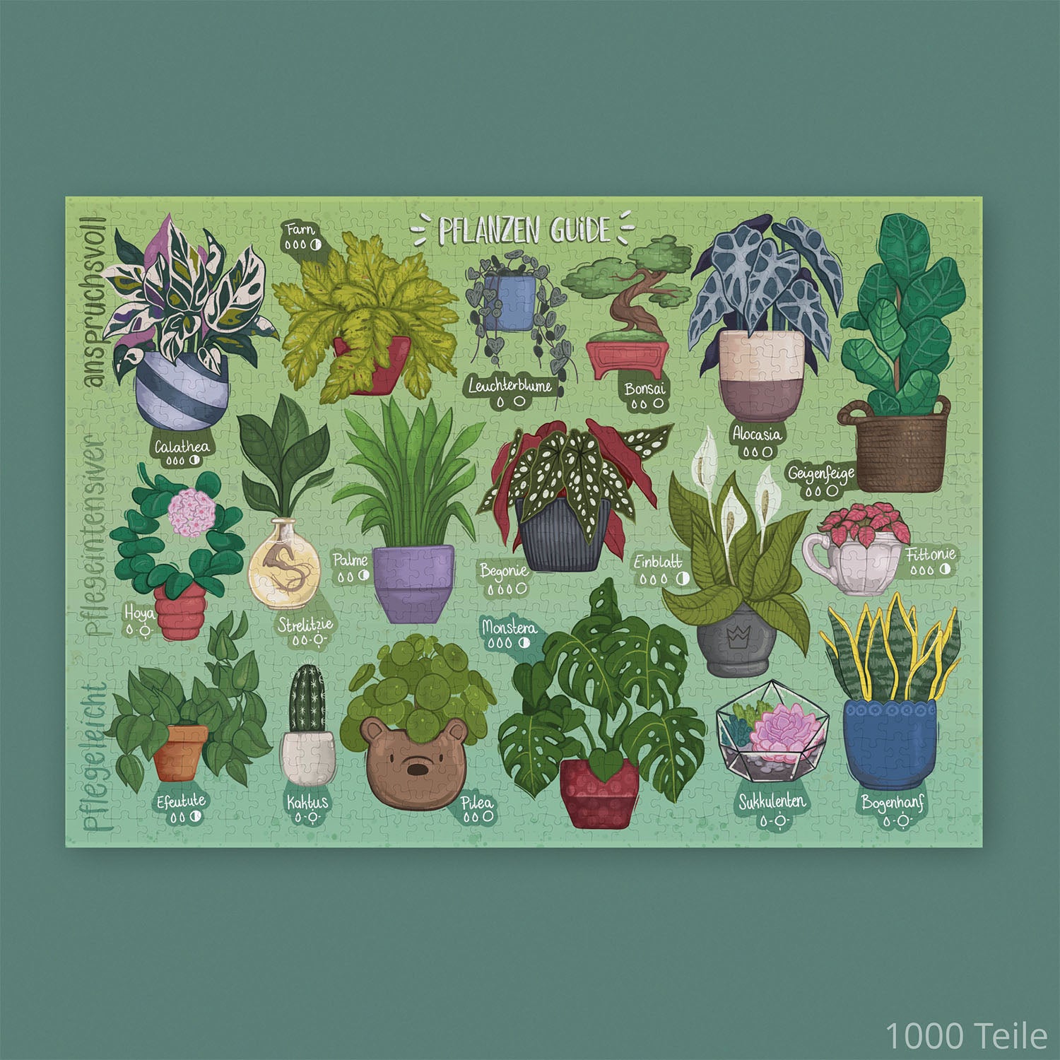 Pflanzen Guide Puzzle