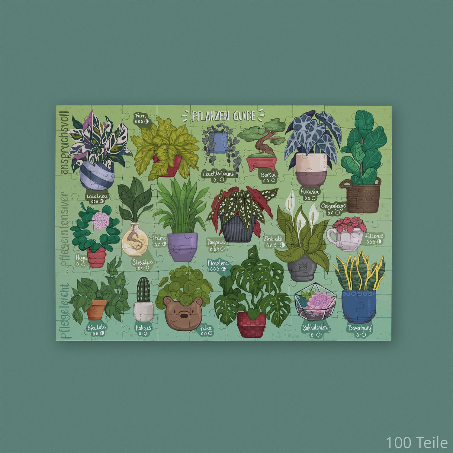 Pflanzen Guide Puzzle
