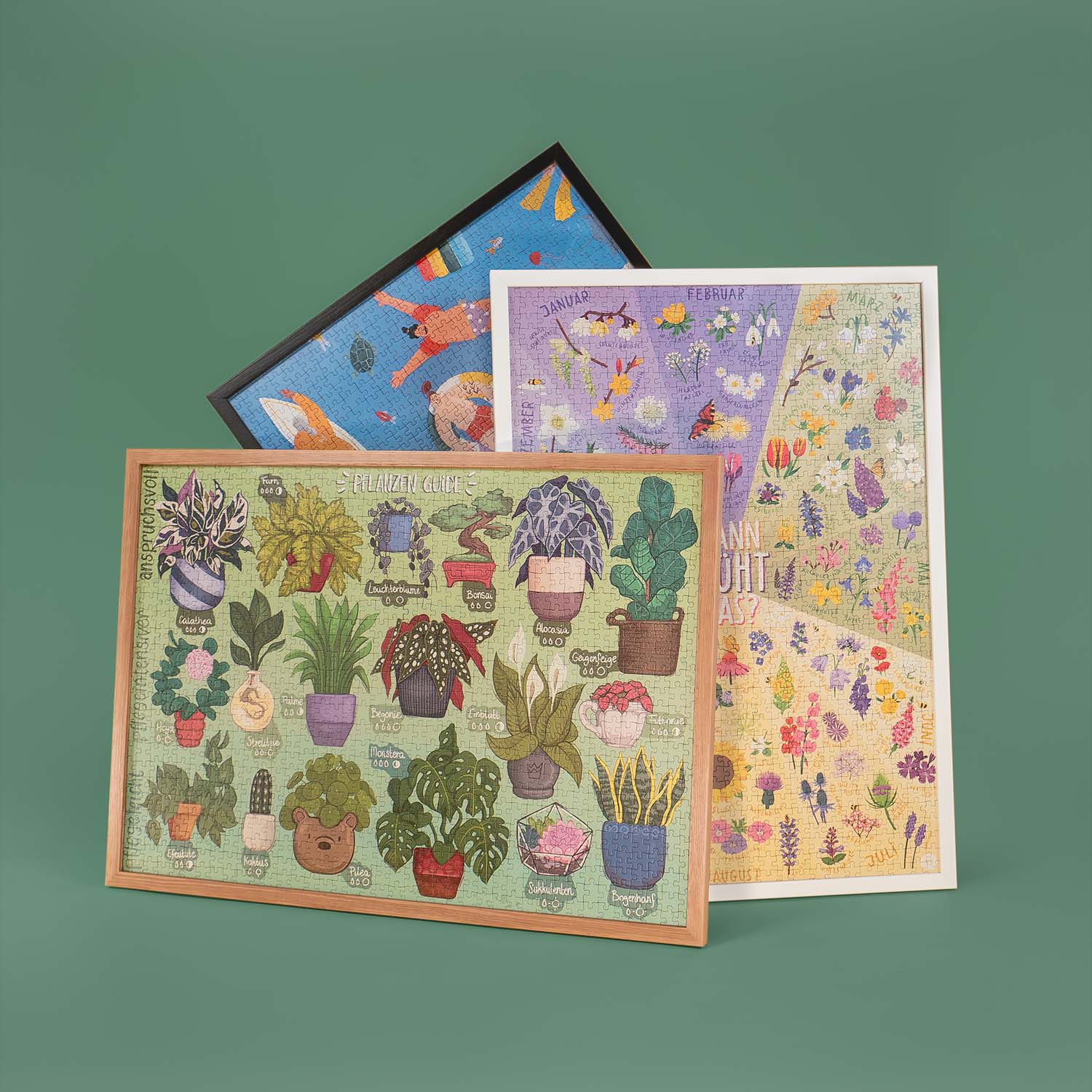 Switch Puzzlerahmen 10x15 Cm - Holzrahmen Für Puzzles & Bilder