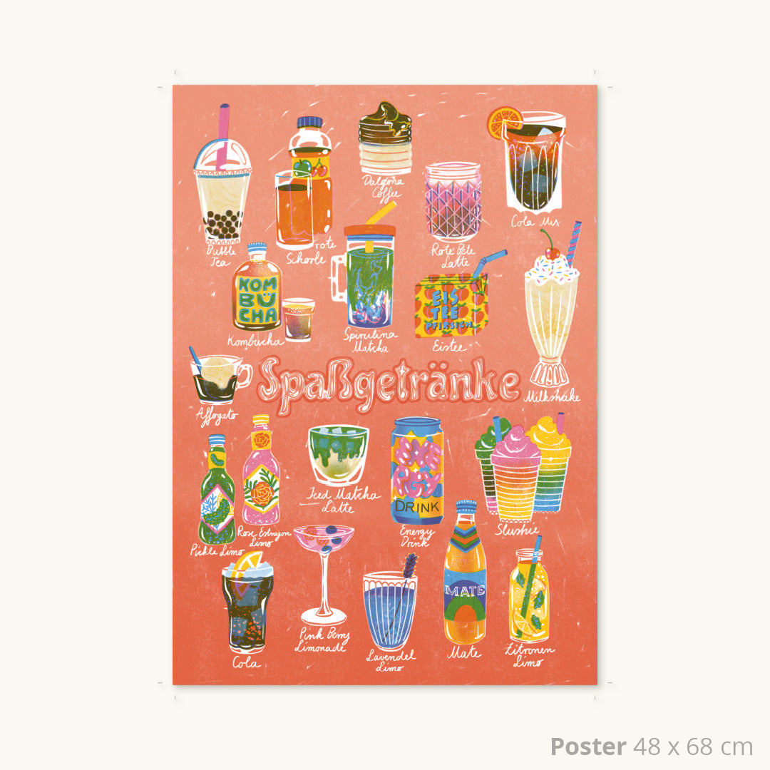 Spaßgetränke Poster