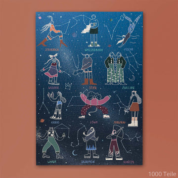 Astrologie Puzzle mit 1000 Teilen