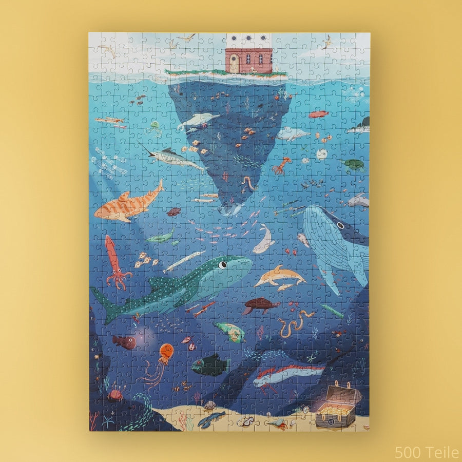 Unterwasserwelt Puzzle mit 500 Teilen